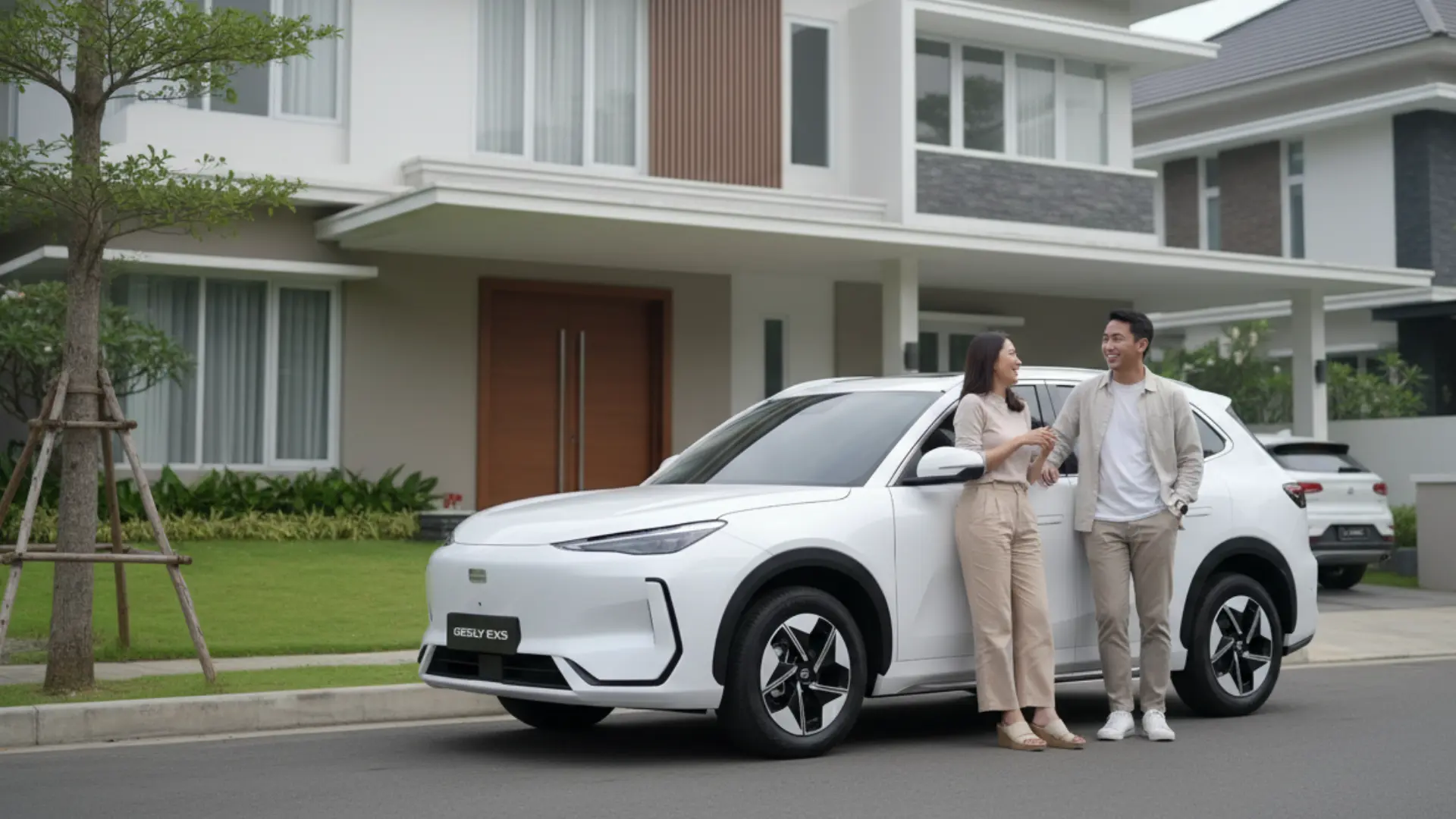 Geely EX5 di Jakarta Barat